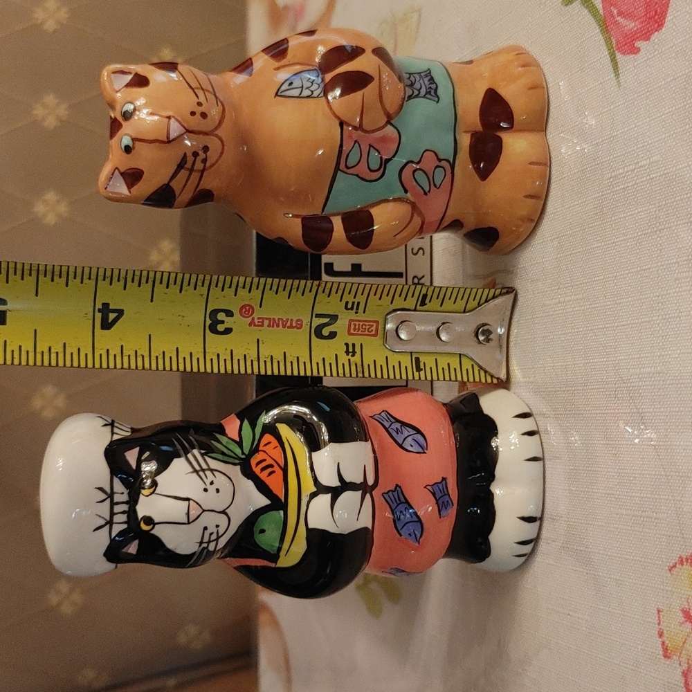 🐱 Vintage Catzilla S&P Shakers - Picture 6 of 6